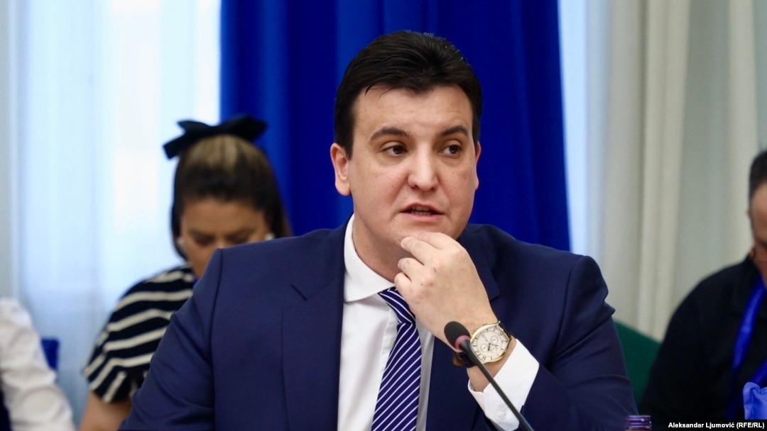 Ministar pravde Andrej Milović, februar 2024.
