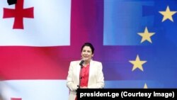 საქართველოს პრეზიდენტი სალომე ზურაბიშვილი