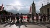 Lithuania – Solidarity action of Belarusians in Vilnius on the anniversary of the elections, 9Aug24