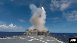 Ці ракетні удари пролунали через кілька годин після удару по американському суховантажу дроном-камікадзе. Фото ілюстративне 