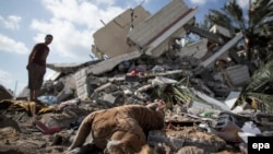 Gaza nakon izraelskog granatiranja, 15. juli 2014.