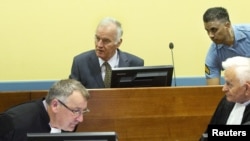 Ratko Mladić u sudnici