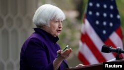 11 грудня Мінфін США перерахував Світовому банку $20 млрд на підтримку України. Фото: очільниця Мінфіну США Дженет Єллен