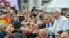 North Macedonia- Pope Francis on Skopje main square,07.05.2019