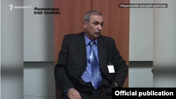 Ոստիկանության զորքերի հրամանատարի նախկին տեղակալ, շտաբի պետ Գեղամ Պետրոսյան, արխիվ