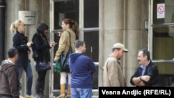 Pušenje izvan radnog mjesta, Beograd, 11. novembar 2010