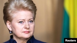 Президент Литви Даля Ґрібаускайте