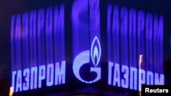 Орусиянын "Газпром" ишканасынын Санкт-Петербургдагы имараты, 14-ноябрь, 2013-ж.
