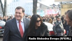 Monika Beluči u Banjaluci, januar 2013.