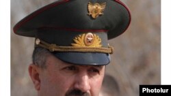 Nagorno-Karabakh -- Lieutenant General Movses Hakobian, commande-in-chief of Karabakh Defense Army, undated.