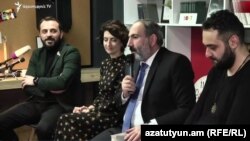 Վարչապետ Նիկոլ Փաշինյանը իր գրքի քննարկման ժամանակ, Երևան, 16-ը փետրվարի, 2019թ․