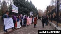 Акциядан бир учур, Бишкек, 25-март.