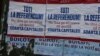 Publicitate electorală în ziua referendumului în apropierea unor secții de votare din Chișinău