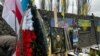 Беларускую добраахвотніцу Марыю Зайцаву пахавалі на могілках у Кіеве. ФОТА