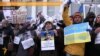 Біля консульства Росії у Харкові вимагали звільнити Надію Савченко