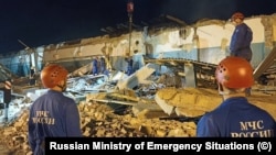 Розбір завалів порохового цеху заводу «Еластик», фото МНС Росії