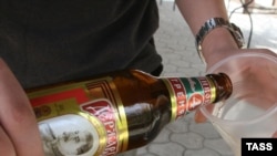 Beer has been slowly gaining on vodka as Russians' favorite tipple of choice.