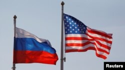 ԱՄՆ և Ռուսաստանի դրոշները, արխիվ