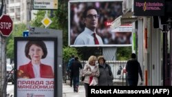 Dy kandidatët për zgjedhjet presidenciale të Maqedonisë së Veriut.
