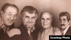 از راست به چپ: گرشا، رضا صفایی، متوسلانی و سپهرنیا