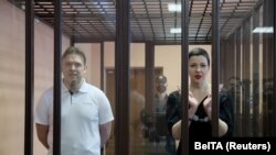 Максим Знак жана Мария Колесникова.