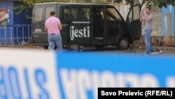 Napad na vozilo "Vijesti", Podgorica, avgust 2011.