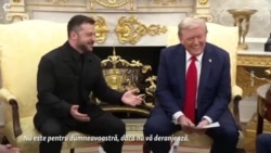 Trump și Zelenski, înaintea discuțiilor din Biroul Oval